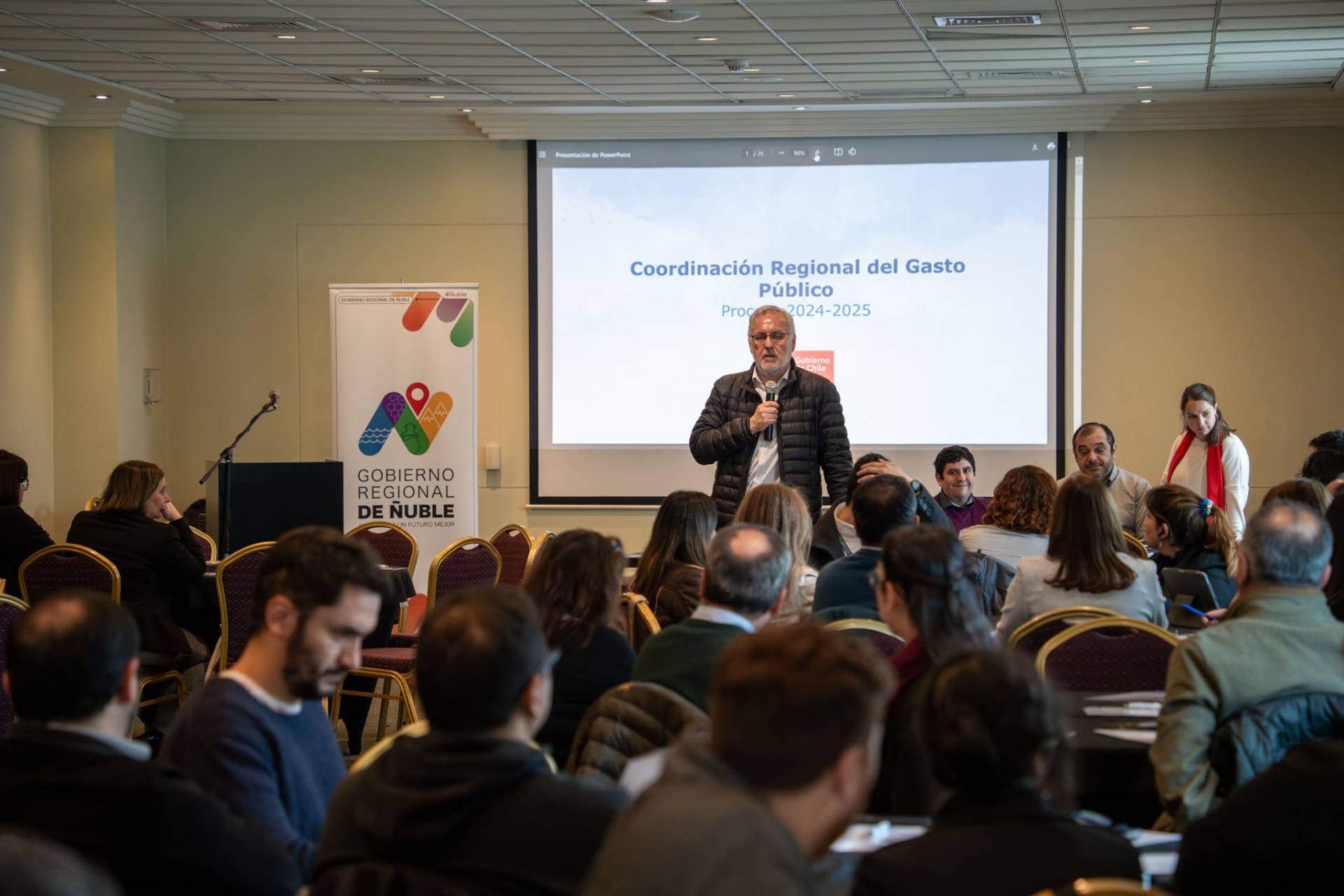 Gobierno Regional capacita servicios públicos de Ñuble para coordinar el presupuesto e inversiones de 2025