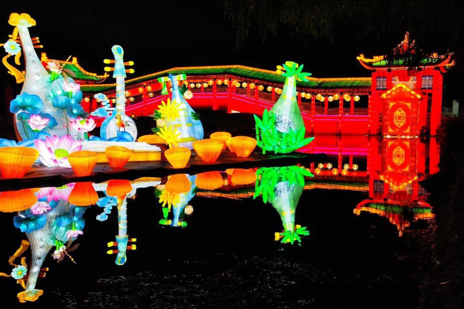 El festival de luces chinas más grande del mundo, conoce Tianfu el festival más instagrameable de santiago