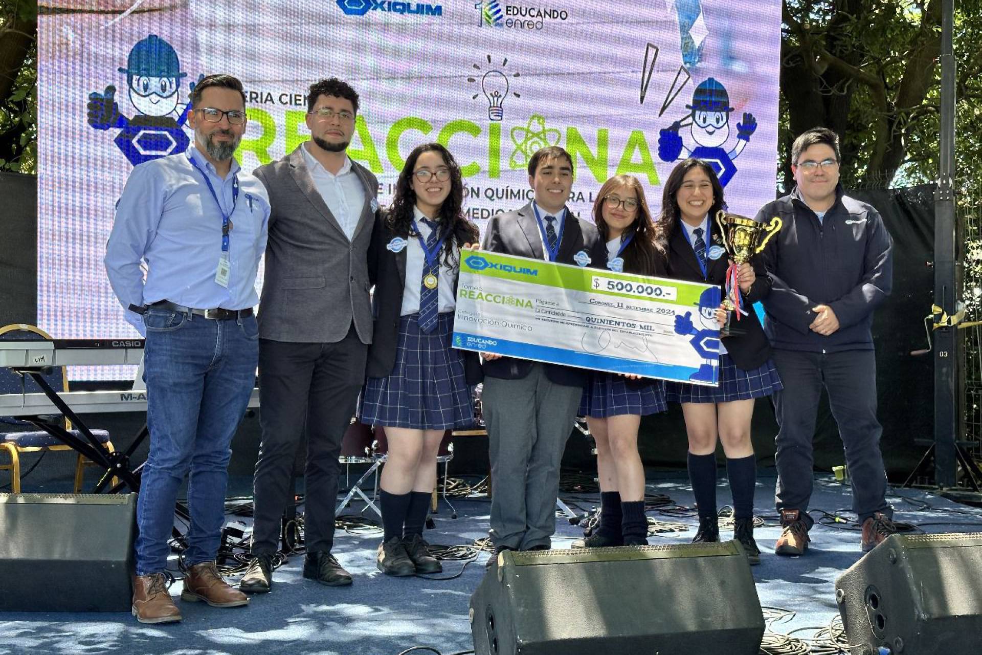 Oxiquim culmina con éxito REACCIONA, impulsando el talento juvenil en sostenibilidad ambiental