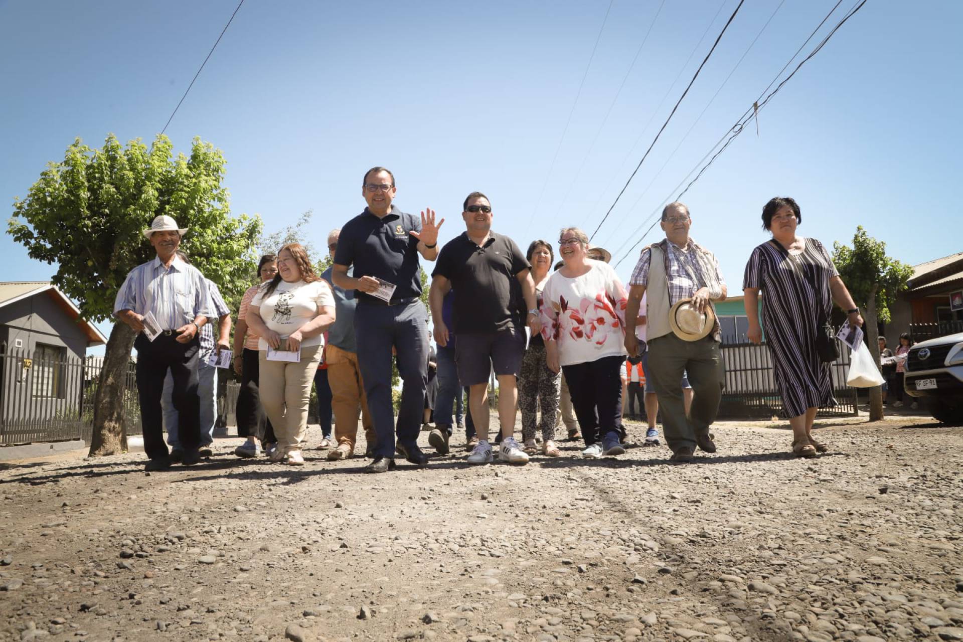 Más de cinco mil metros cuadrados serán pavimentados en proyecto vial de Chillán Viejo