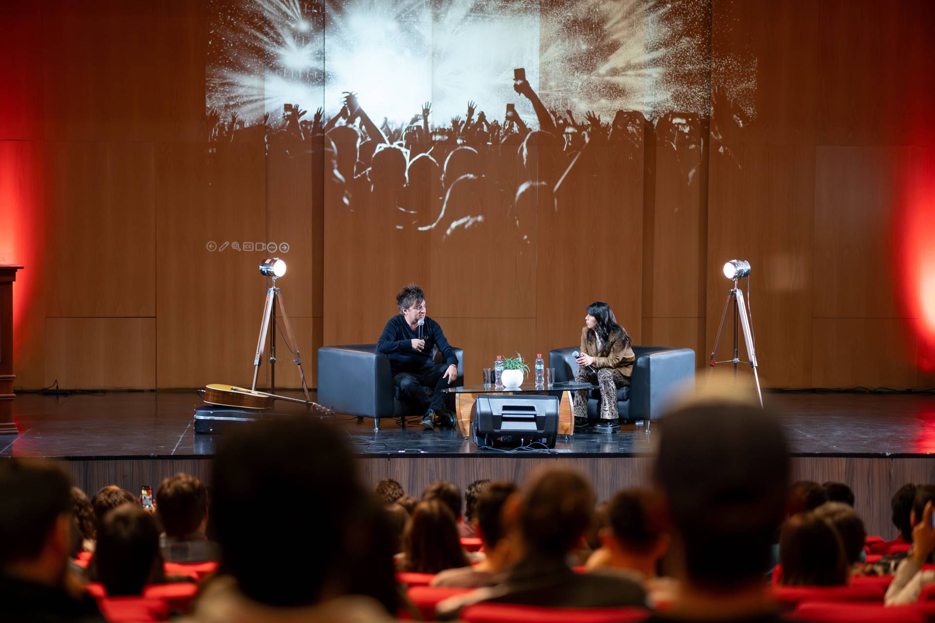 Mauricio Durán compartió su experiencia con estudiantes de la UTalca