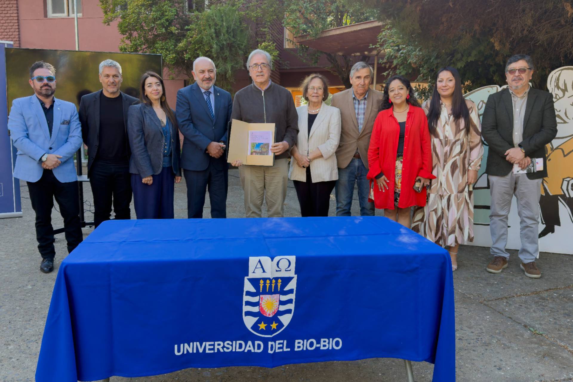 Universidad del Bío-Bío formaliza Declaratoria de Monumento nacional a Casa may colvin y Parque de las esculturas UBB