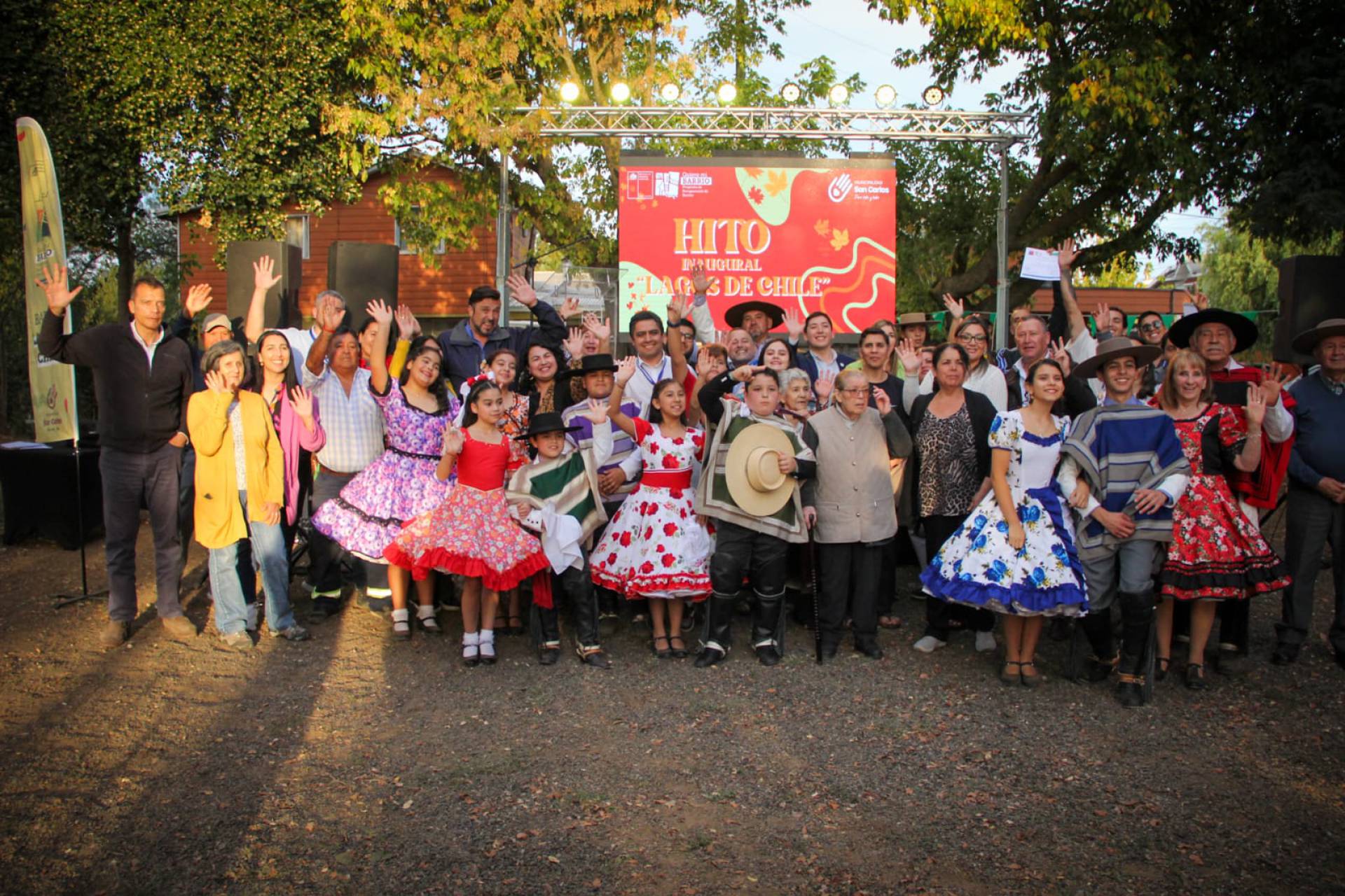 Barrio Lagos de Chile celebra el inicio del programa Quiero Mi Barrio con una gran fiesta comunitaria