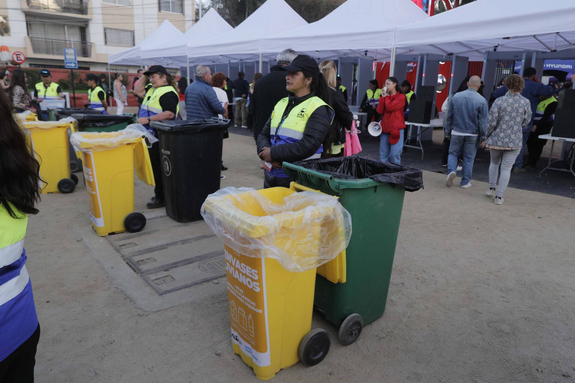 Casi 3 toneladas de residuos reciclados en el Festival de Viña 2025: Un paso hacia la sostenibilidad