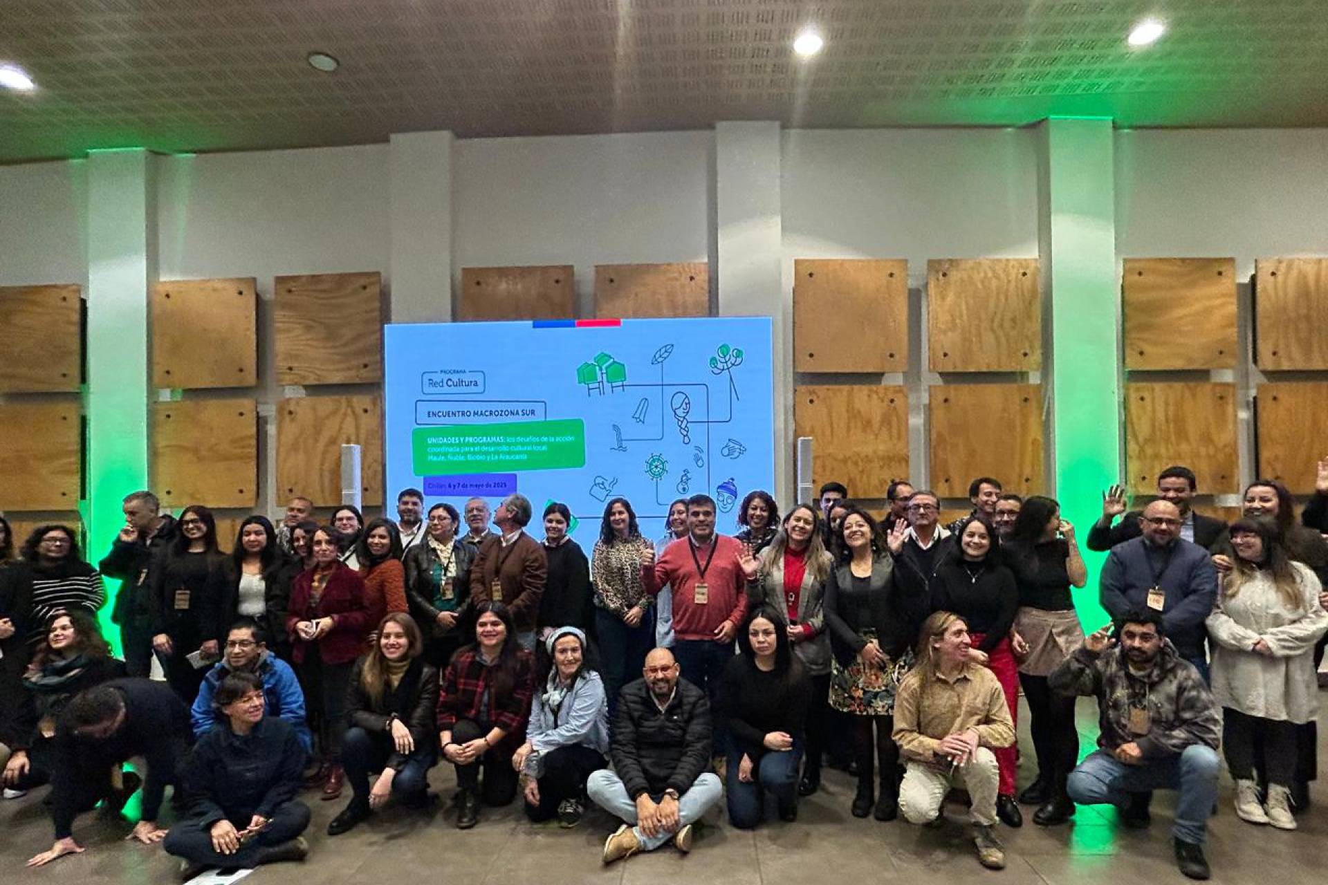 Encuentro Macrozona Sur reunió a gestores culturales del Maule, Ñuble, Biobío y La Araucanía en torno a la planificación local