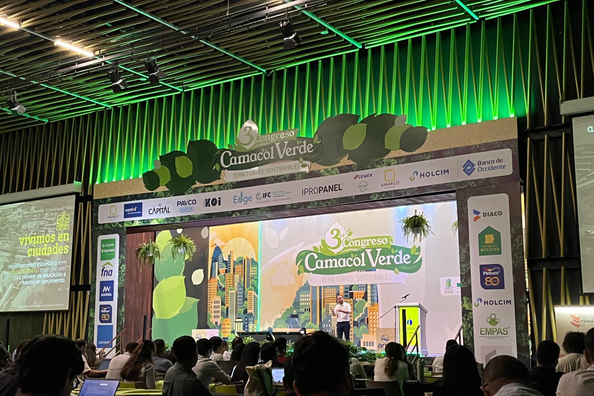 Modelo urbano de City Lab Biobío despierta interés internacional en principal encuentro de construcción sostenible en Colombia