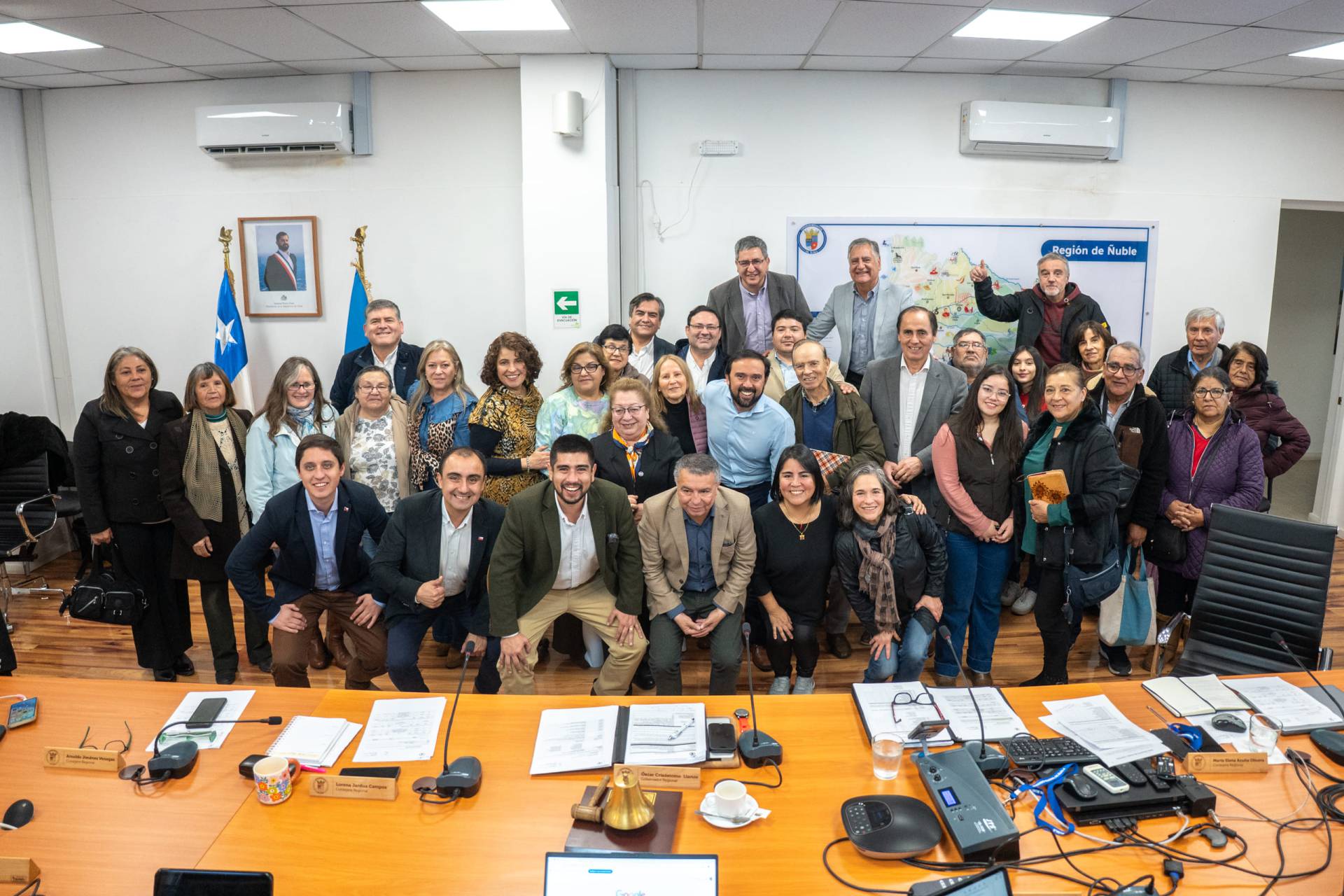 Consejo Regional aprueba recursos para la ampliación de servicios sanitarios del sector Monterrico de Chillán