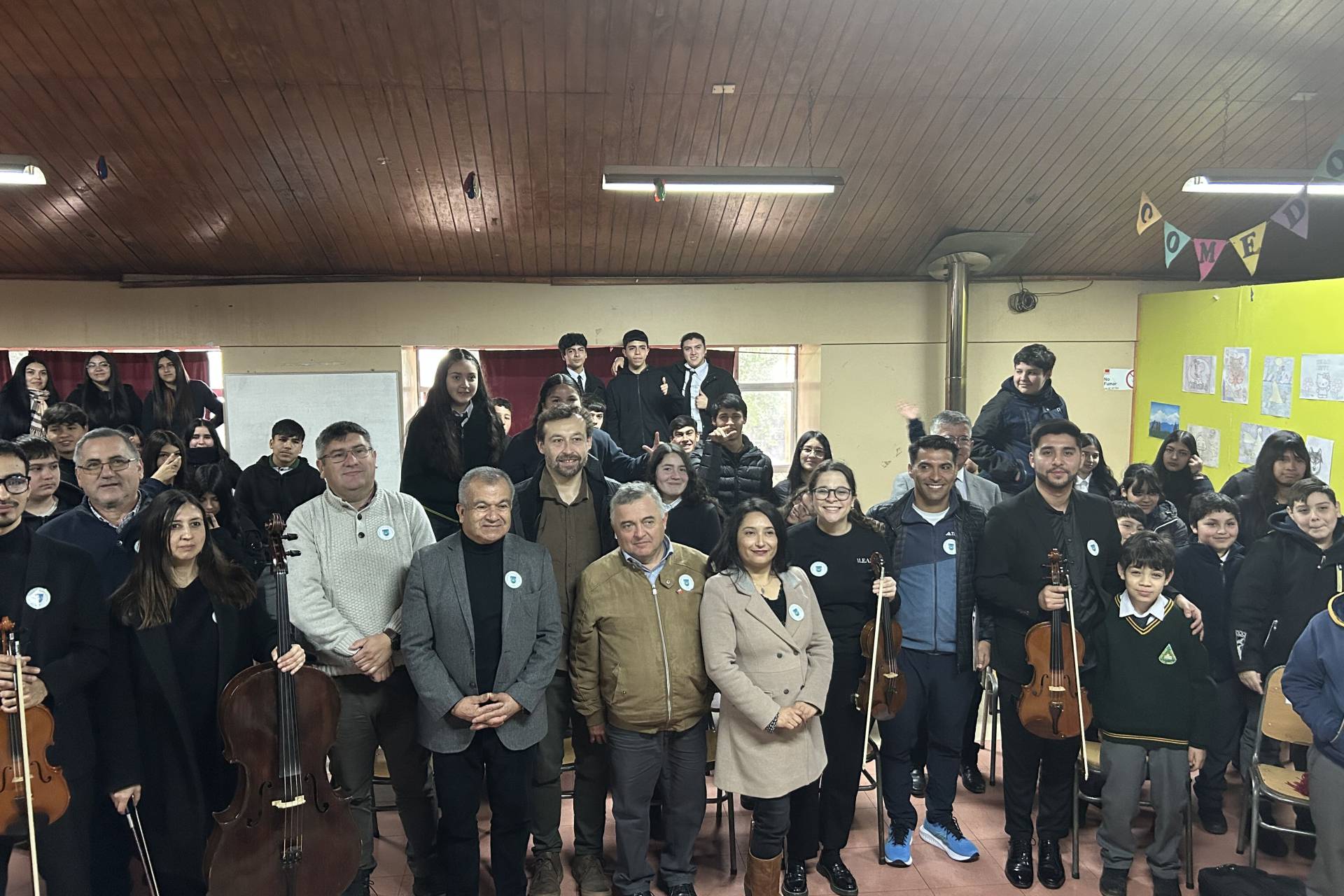 Ñuble se llenó de arte, intervenciones y conversaciones en torno a la Semana de la Educación Artística