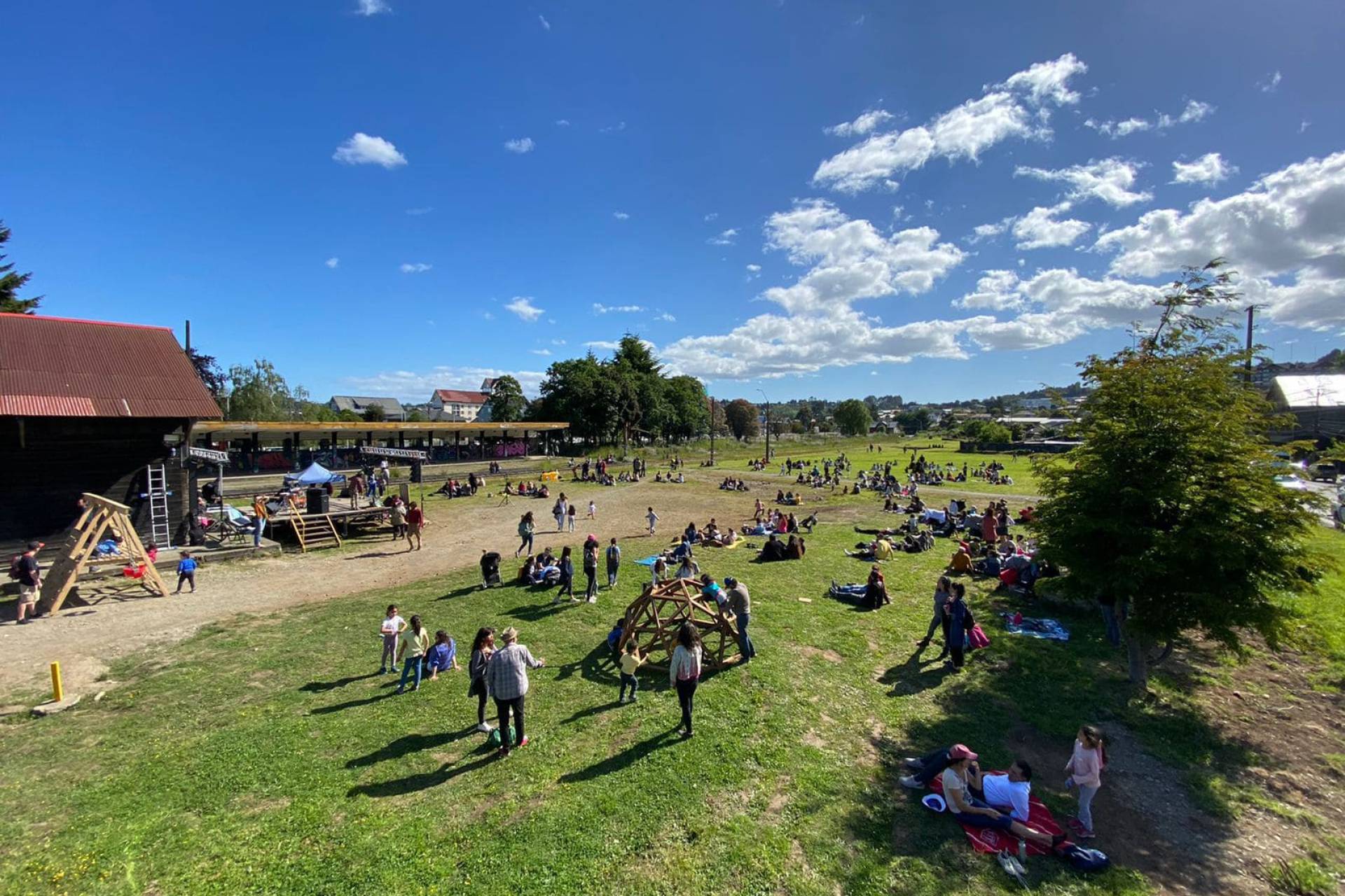 Puerto Varas conmemora los cinco años de Parque Estación con nuevos proyectos para la infancia y la cultura