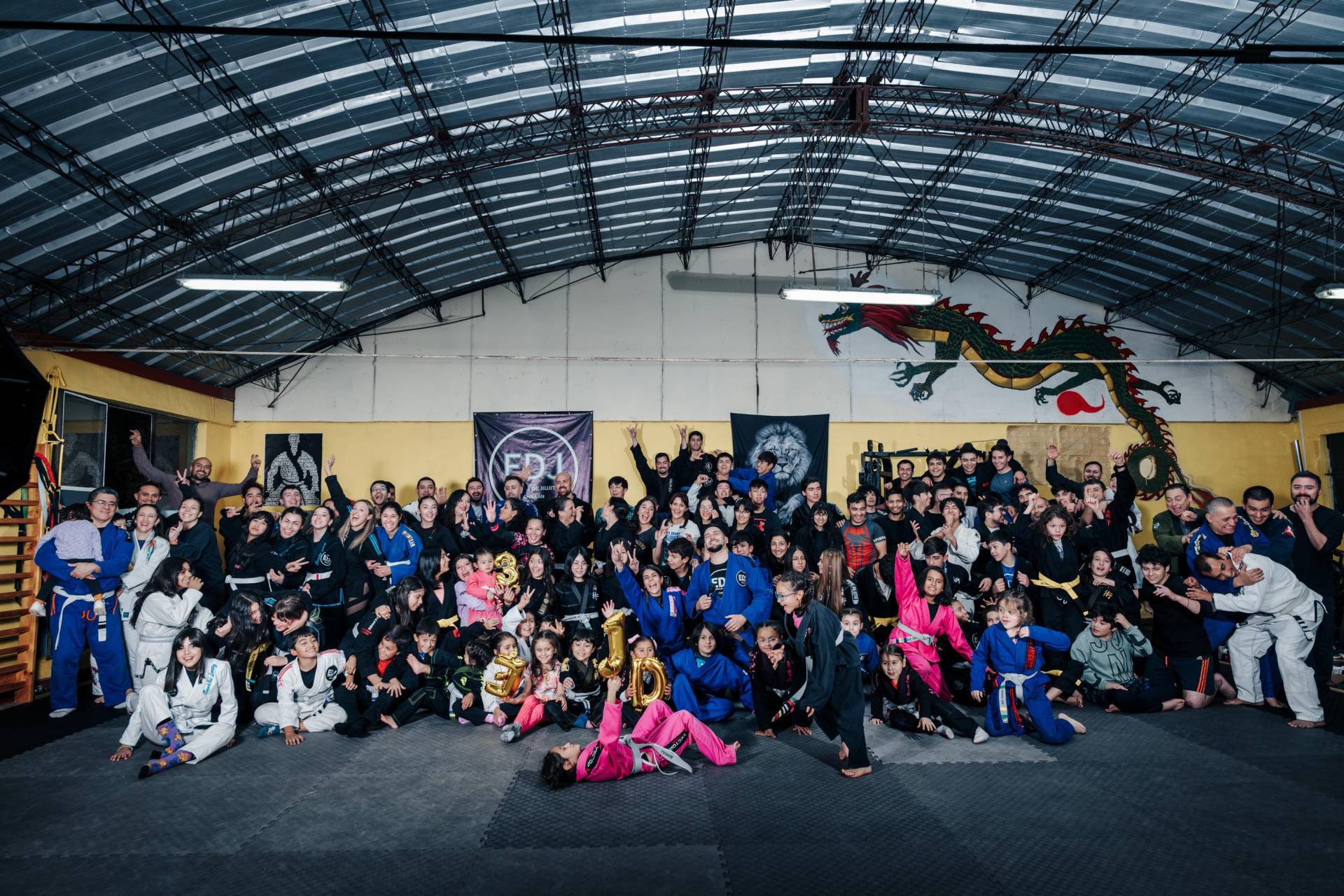 Jiu-jitsu con identidad: EDJ Chillán celebra su tercer aniversario con logros y expansión