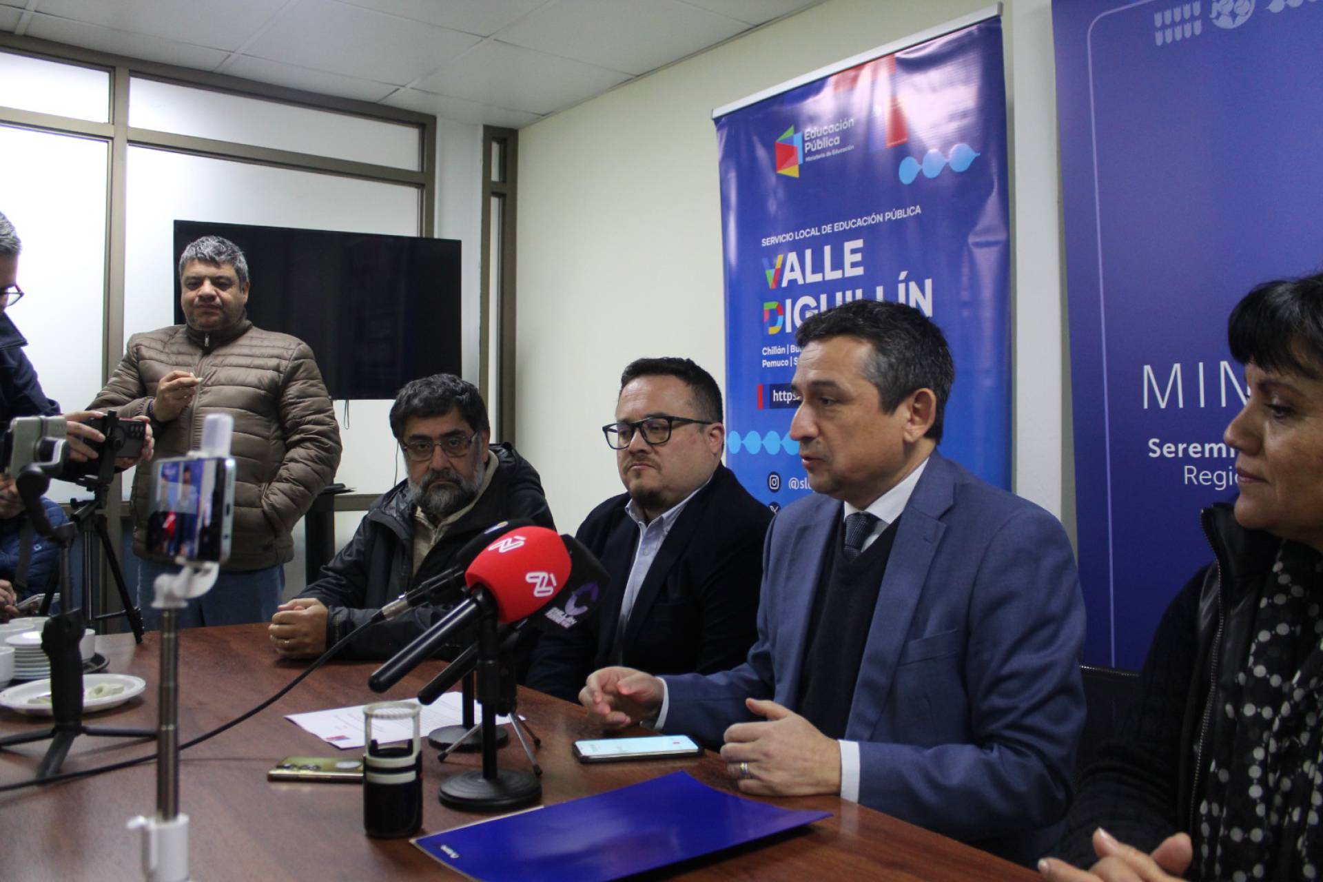 FEFAE-Chile firma convenio con servicio local de educación Valle Diguillín para fortalecer continuidad laboral en la educación pública