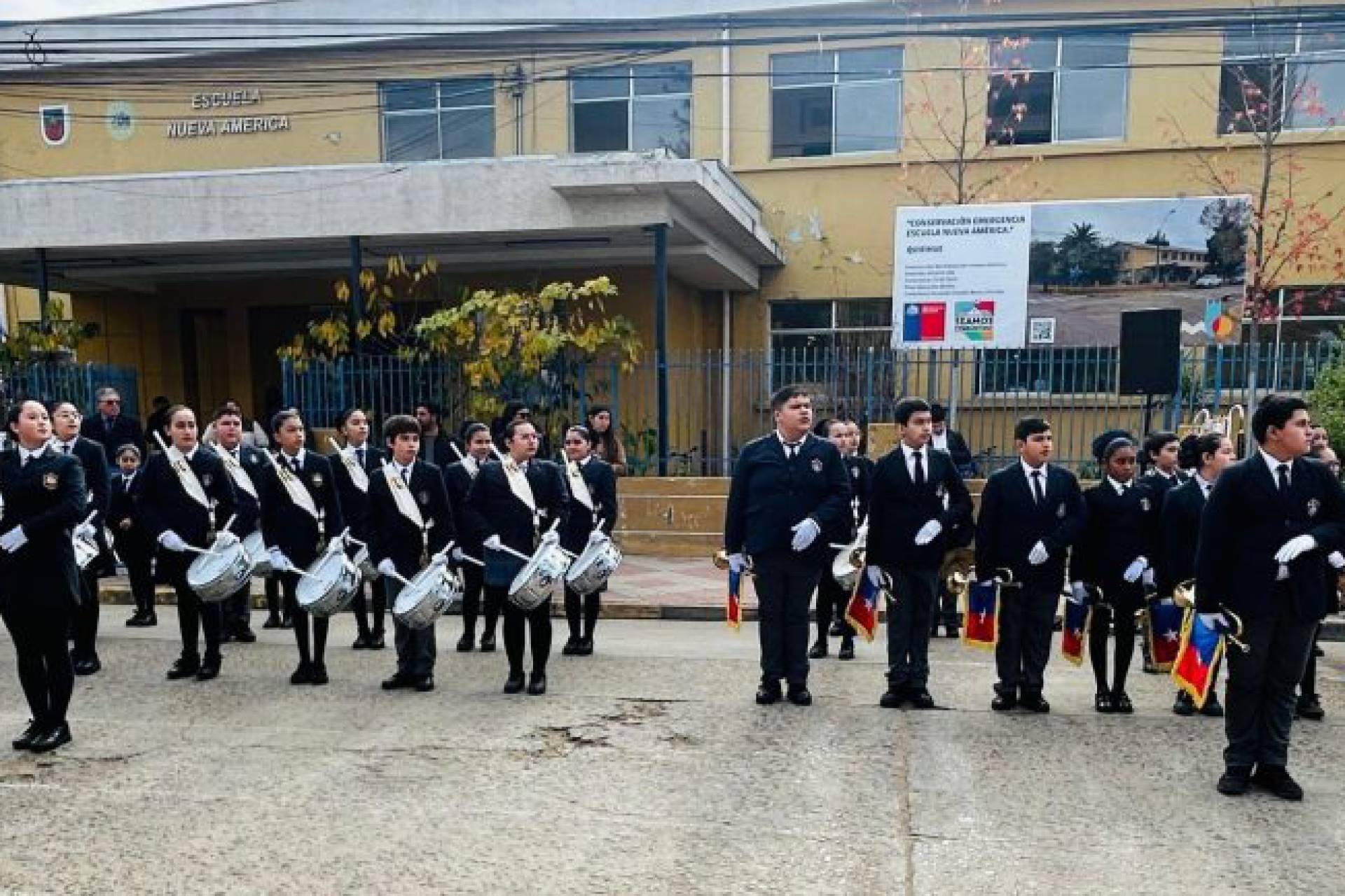 Nueve colegios competirán en torneo de Bandas de Guerra organizado por Carabineros en Ñuble.