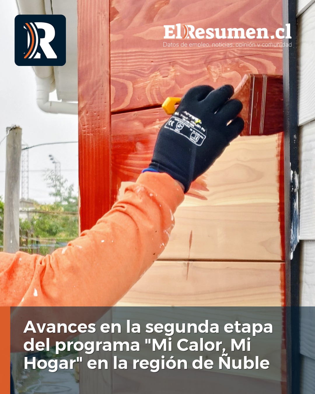 Avances en la segunda etapa del programa "Mi Calor, Mi Hogar" en la región de Ñuble