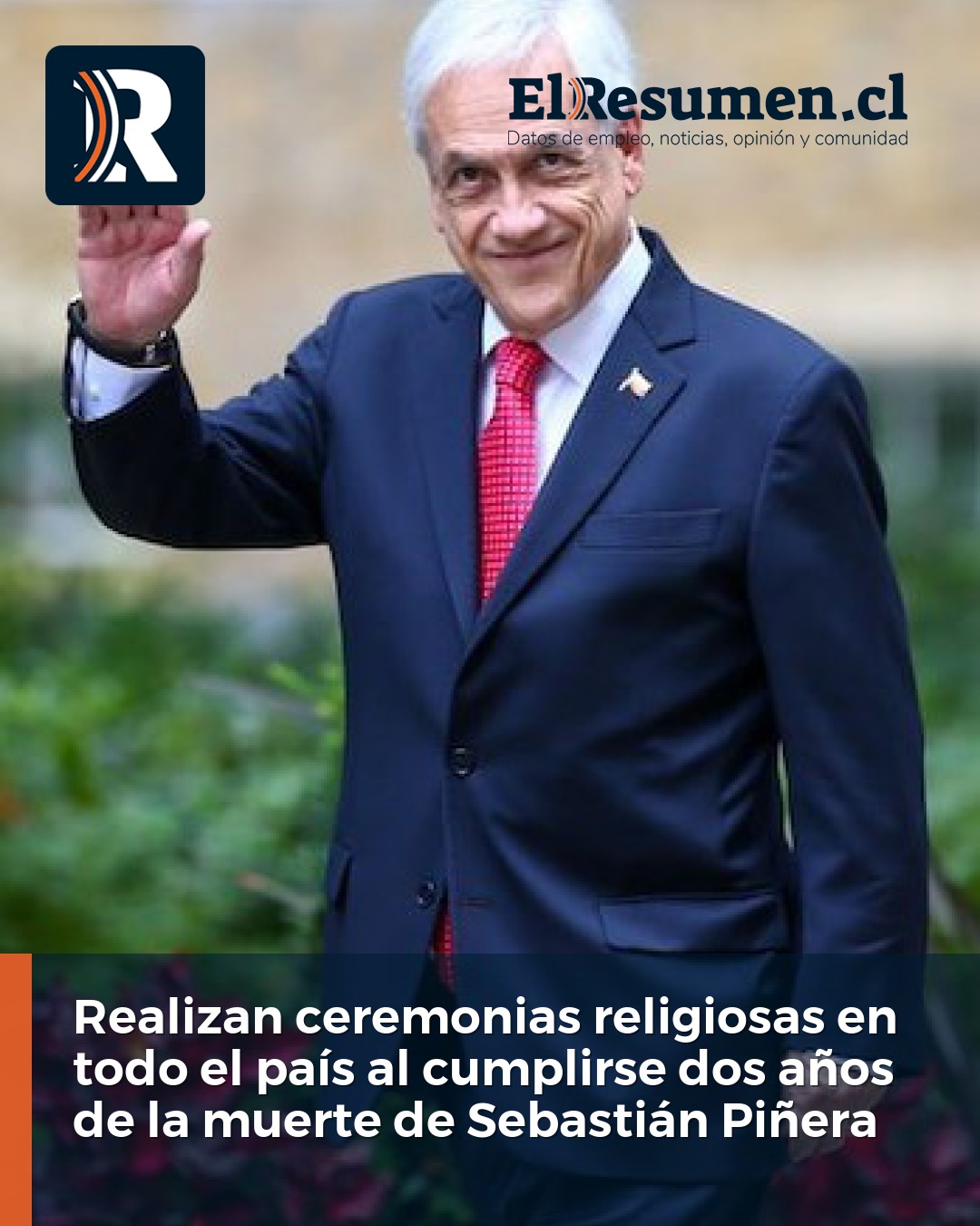 Realizan ceremonias religiosas en todo el país al cumplirse dos años de la muerte de Sebastián Piñera