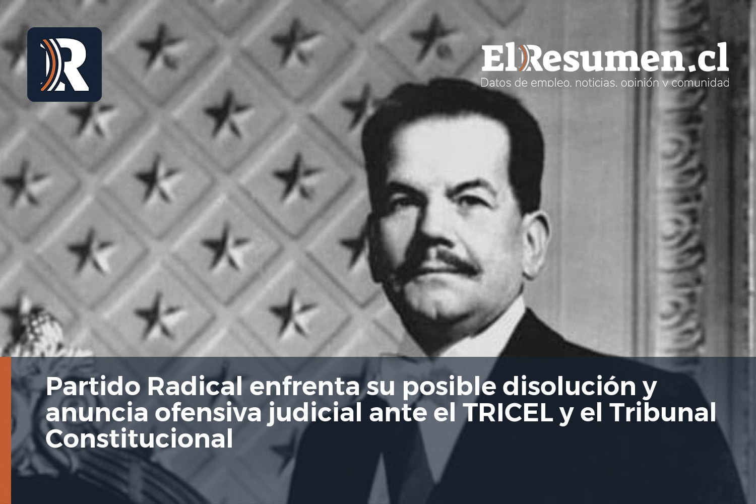 Partido Radical enfrenta su posible disolución y anuncia ofensiva judicial ante el TRICEL y el Tribunal Constitucional