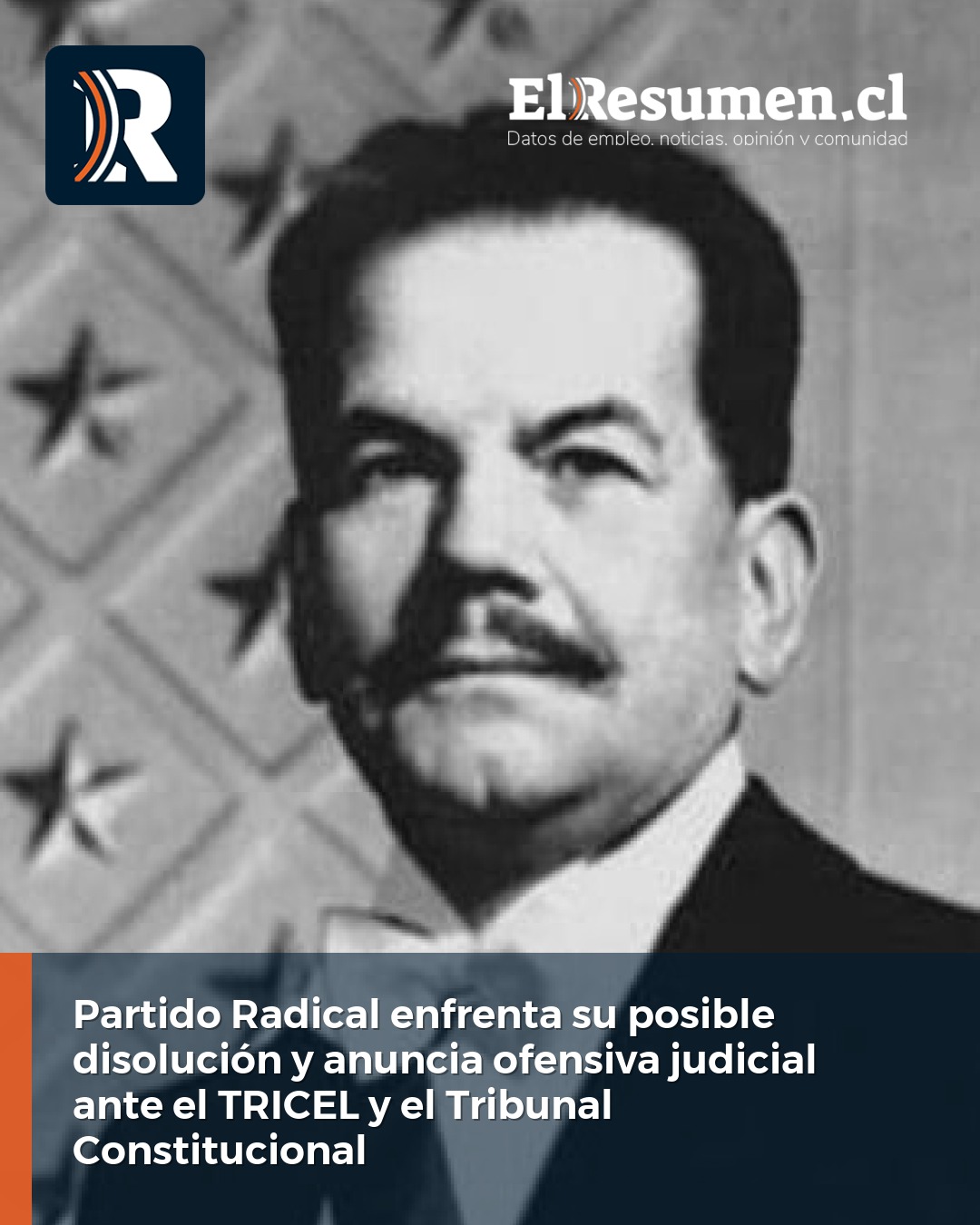 Partido Radical enfrenta su posible disolución y anuncia ofensiva judicial ante el TRICEL y el Tribunal Constitucional