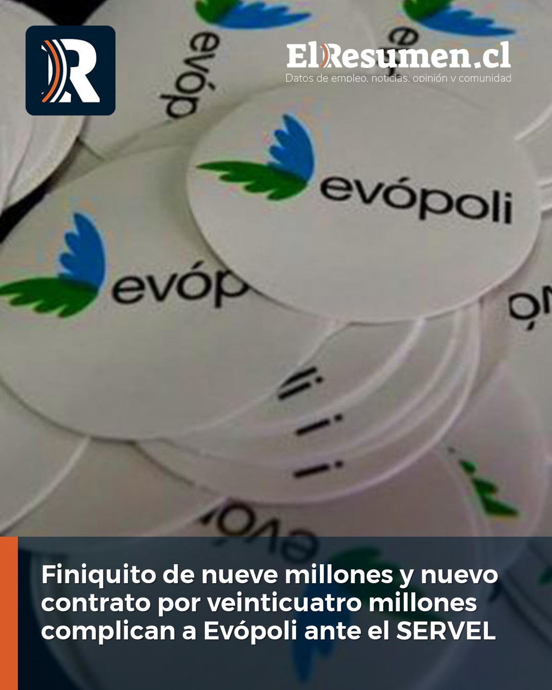 Finiquito de nueve millones y nuevo contrato por veinticuatro millones complican a Evópoli ante el SERVEL