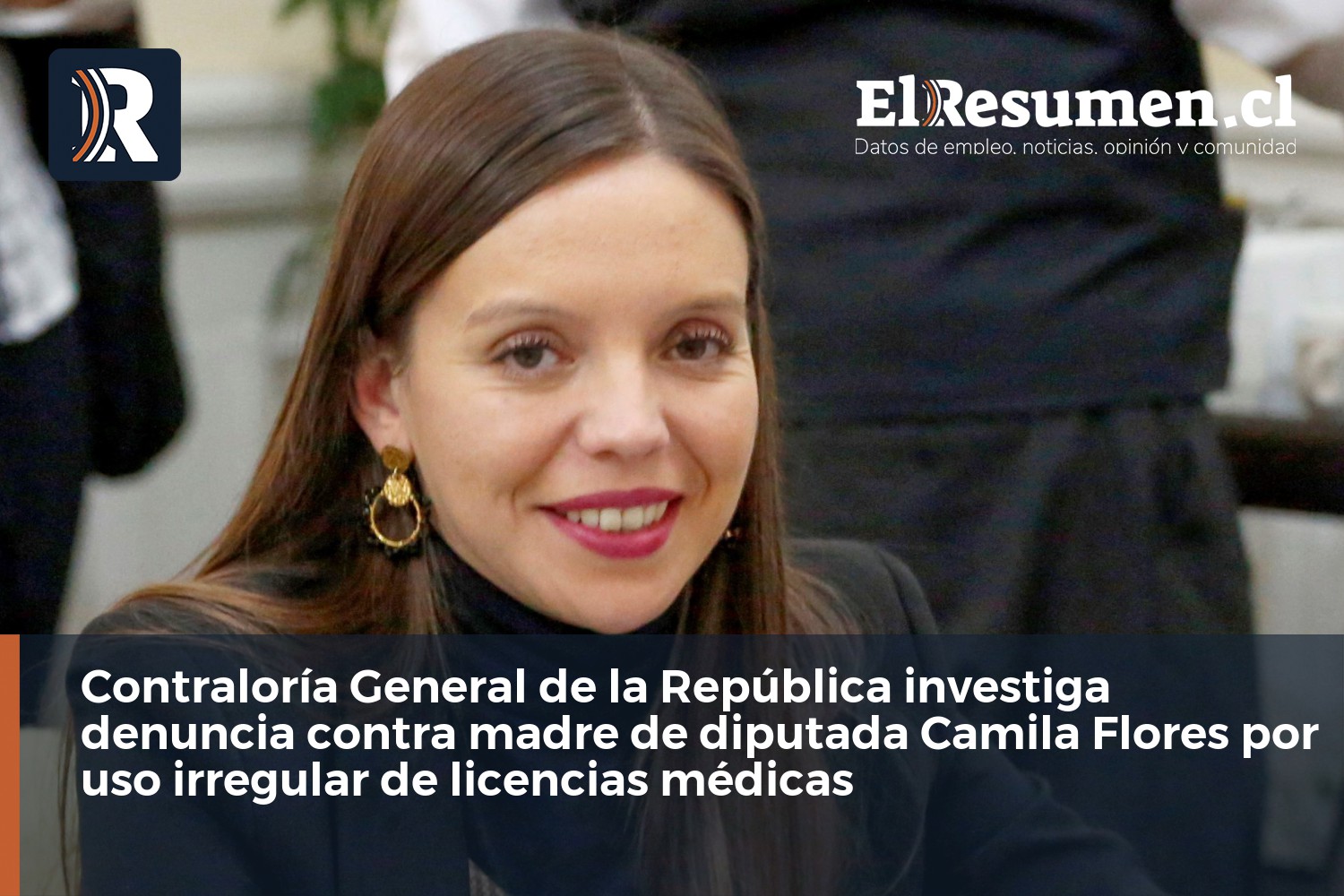 Contraloría General de la República investiga denuncia contra madre de diputada Camila Flores por uso irregular de licencias médicas