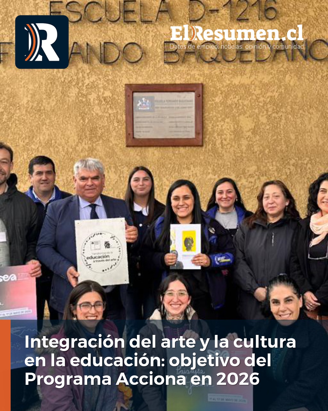Integración del arte y la cultura en la educación: objetivo del Programa Acciona en 2026