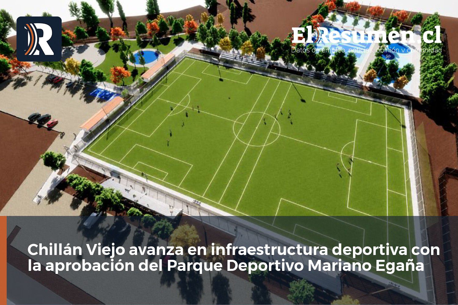 Chillán Viejo avanza en infraestructura deportiva con la aprobación del Parque Deportivo Mariano Egaña
