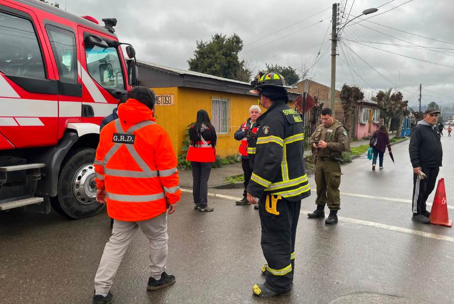 Emergencia por emanación de gas en Coelemu: 1.500 evacuados y suspensión de clases en varios establecimientos educativos
