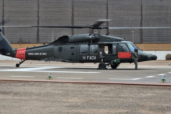 Helicóptero de la FACh con cuatro tripulantes pierde contacto en Aysén