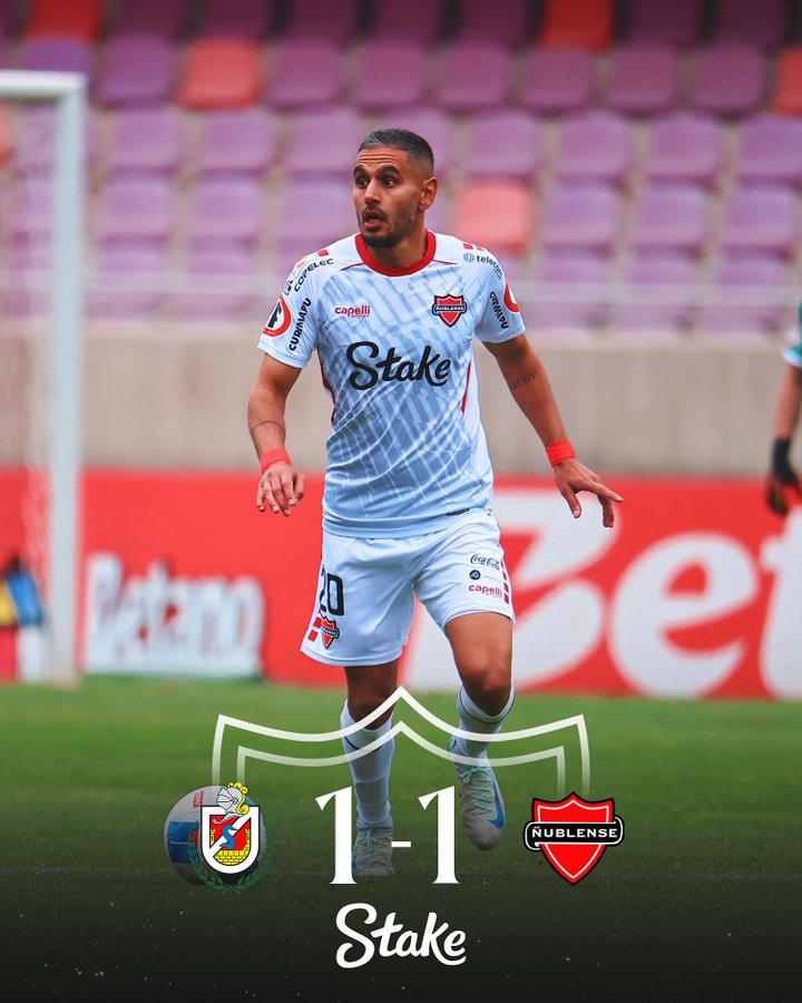 Ñublense rescata empate ante La Serena en un partido intenso