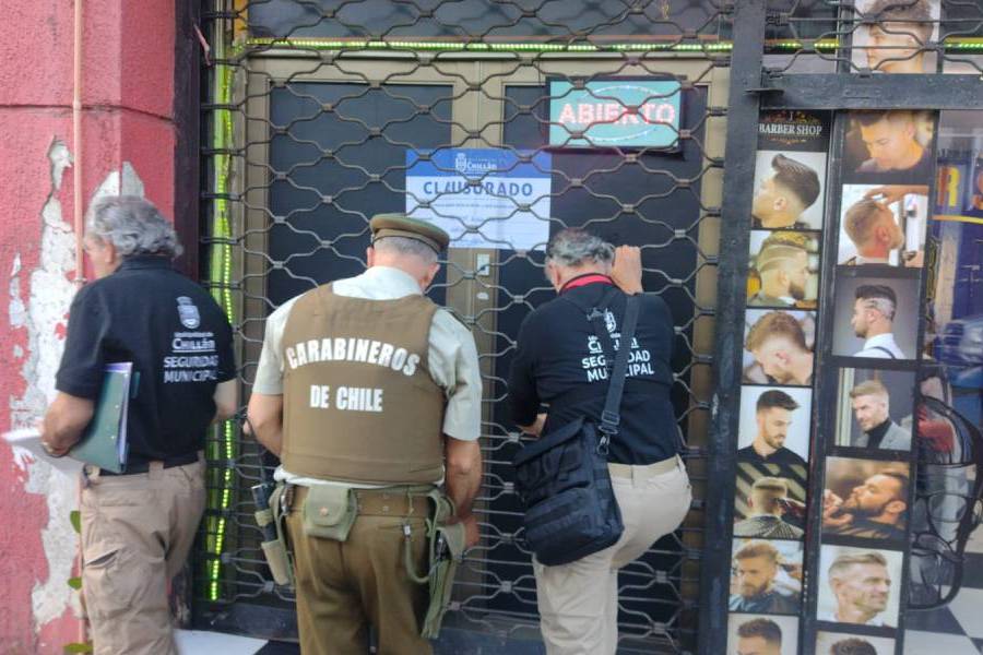 Cierre de casinos ilegales en Chillán: 14 locales clausurados en lo que va del año