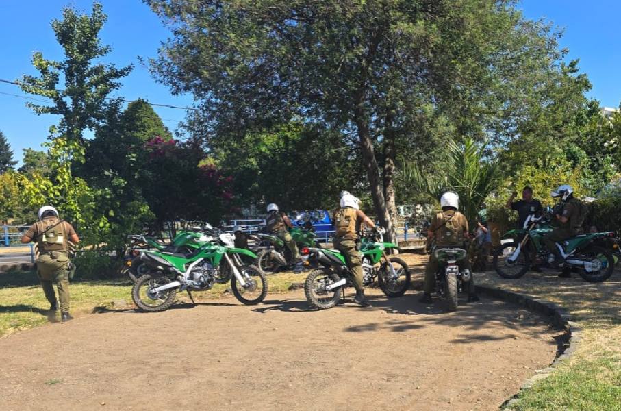 Carabineros detiene a hombre con especies robadas de La Gota de Leche en Chillán